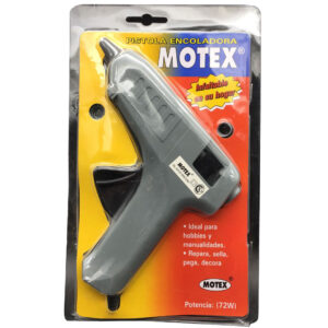 Pistola De Silicona Grande 72 W Marca Motex + 2 Barras de Regalo