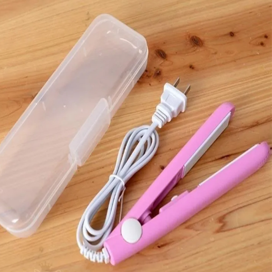 Mini Planchita De Pelo Viaje Estuche Comodo Colores Oferta – Supermayorista